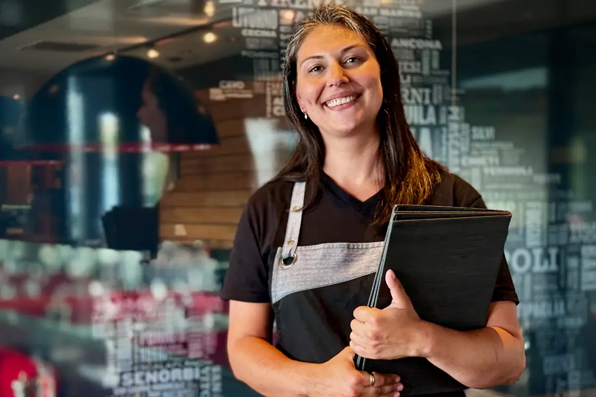 Employés PACINI en cuisine et en salle